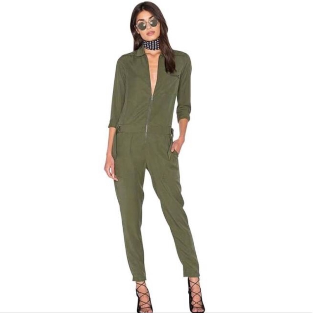 Dolce Vita Army Green Jumpsuit